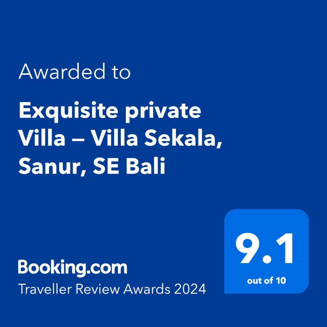 Exquisite Private Villa — Villa Sekala, Sanur, Se Bali Luaran gambar